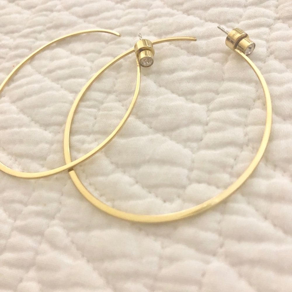 Michael kors hoop earrings!